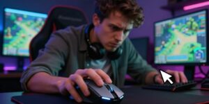 mouse gamer com lag