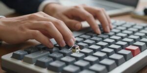 tecla dupla teclado mecânico