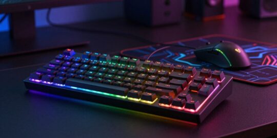teclado gamer competitivo