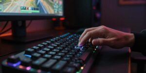 teclado gamer falha fps